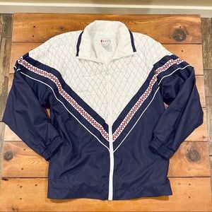 Vintage 90s Lavon Quilted Windbreaker Jacket